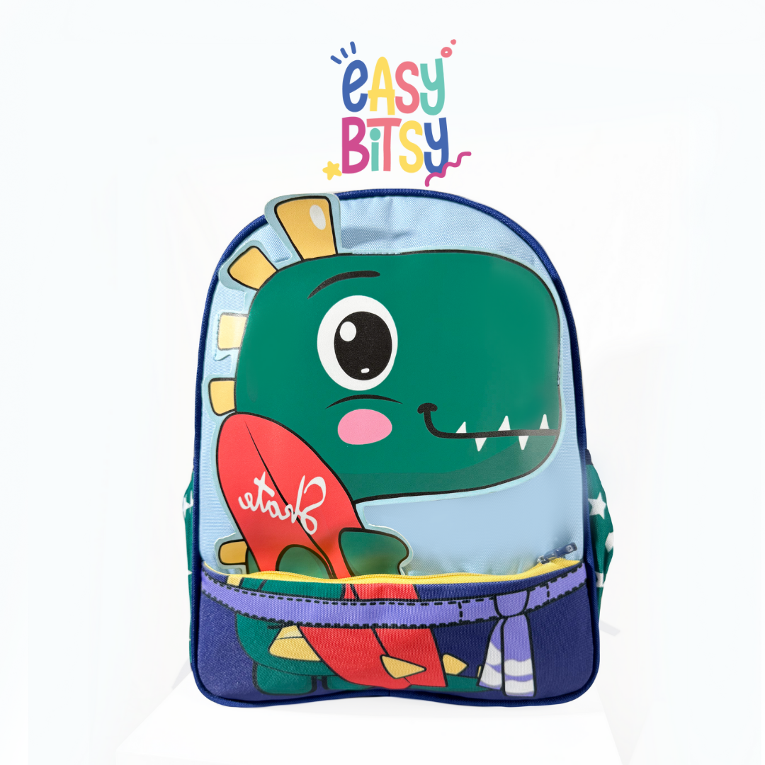 Easybitsy Tas Ransel Backpack Sekolah Anak Laki-Laki Perempuan PAUD-TK - Chopper Tidak ada merek