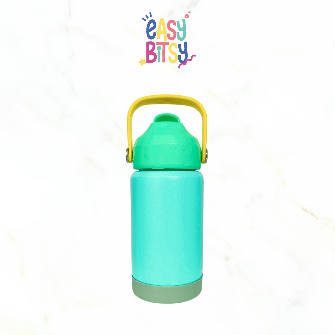 Easy Bitsy Lego Tumbler Straw Colorful Hot and Cold 350-530ML/12-18OZ | Stainless Steel Bottle with Flip Lid Nobrand