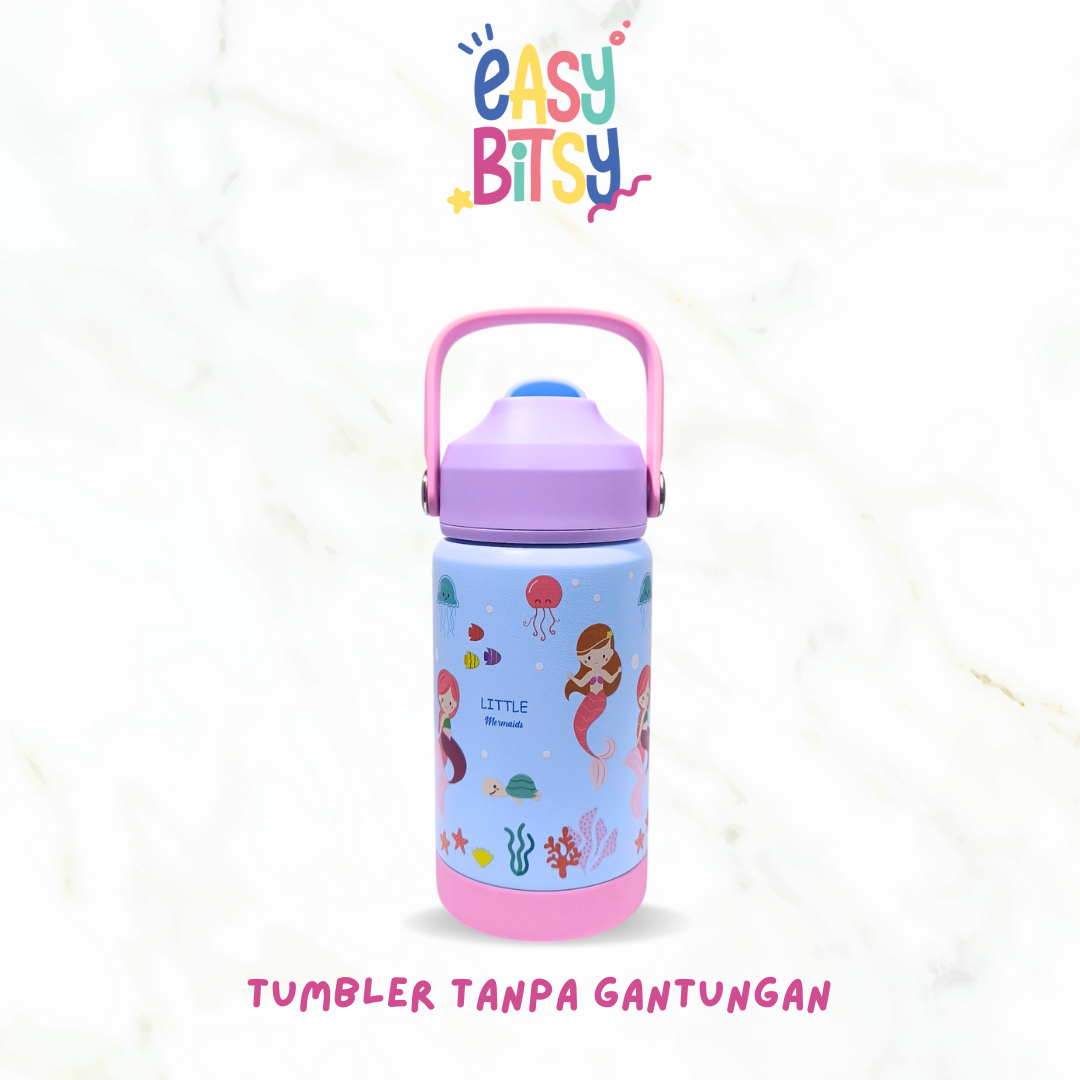 Easy Bitsy Lego Tumbler Straw Colorful Hot and Cold 350-530ML/12-18OZ | Stainless Steel Bottle with Flip Lid Nobrand