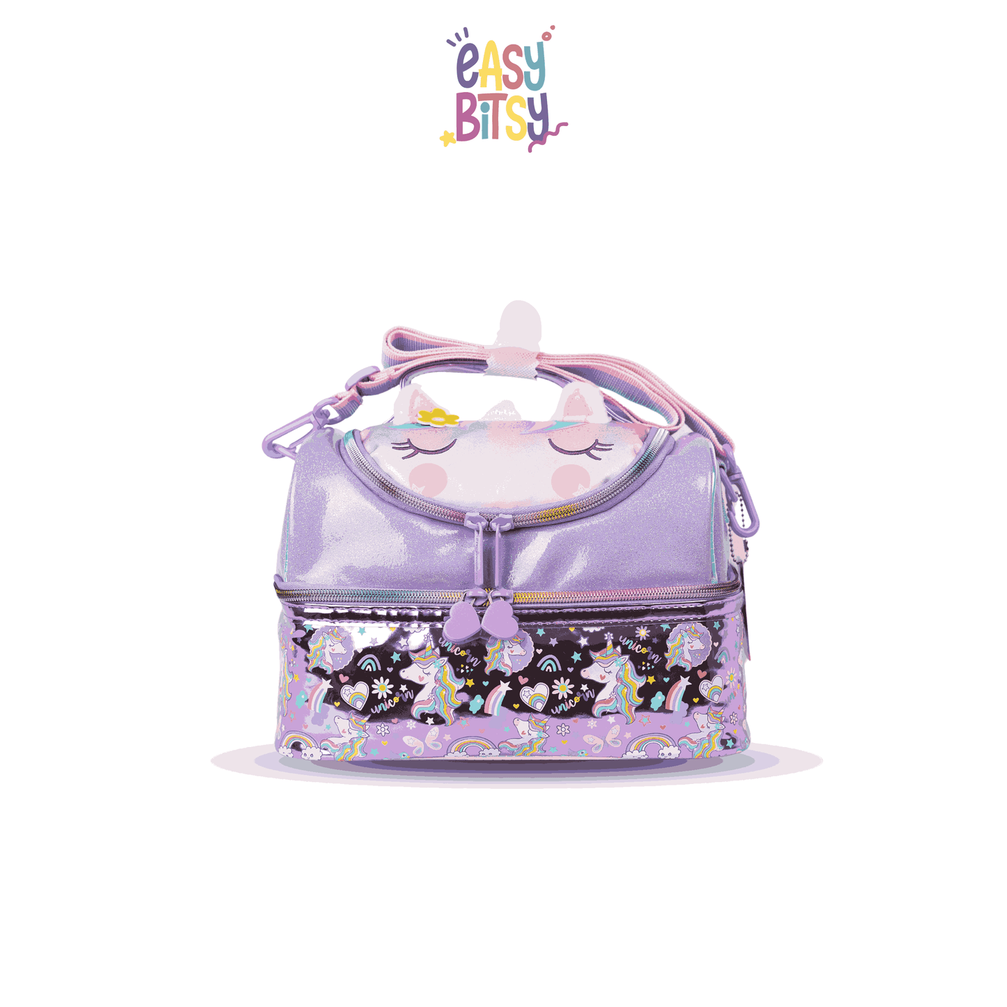 Easybitsy Tas Bekal Lunch Bag Box Tempat Makan Anak Perempuan TK - SD Mermaid, Unicorn - Petter Tidak ada merek