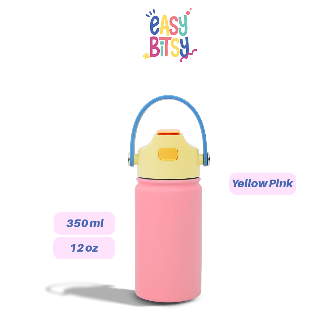 Easy Bitsy - Tumbler Anak 350-530ml BPA FREE / Anti Bocor & Free Grafir Nama Easy Bitsy Official Store