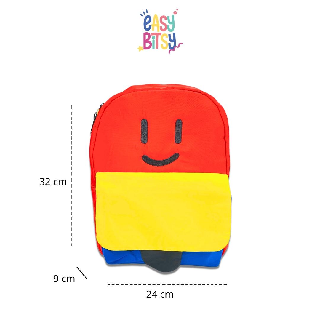 Easy Btsy Tas Ransel Anak Paud Tk 3 Color - Smiley Tidak ada merek