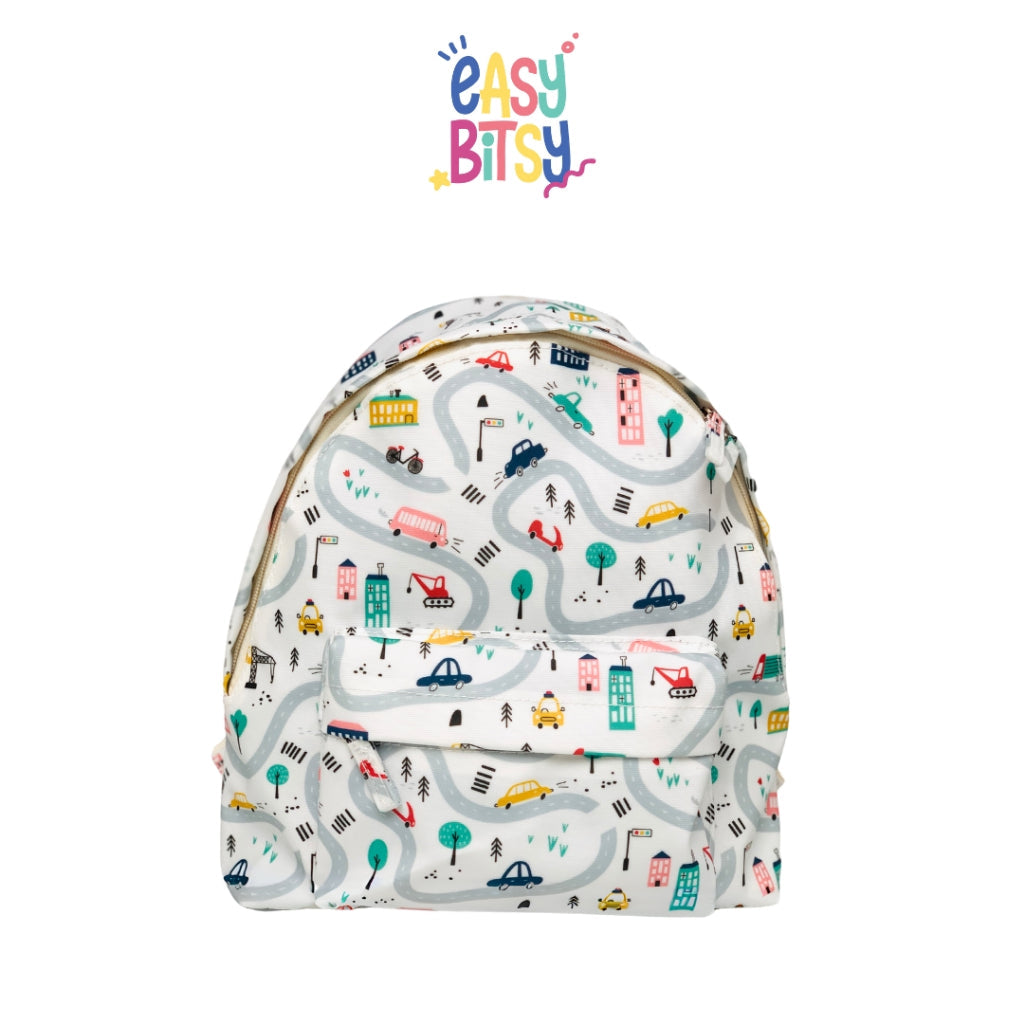 Easybitsy Tas Ransel Waterproof TK-SD Perempuan Laki-laki Transportasi, Dino, Rabbit, Landak, Love - Masha Tidak ada merek