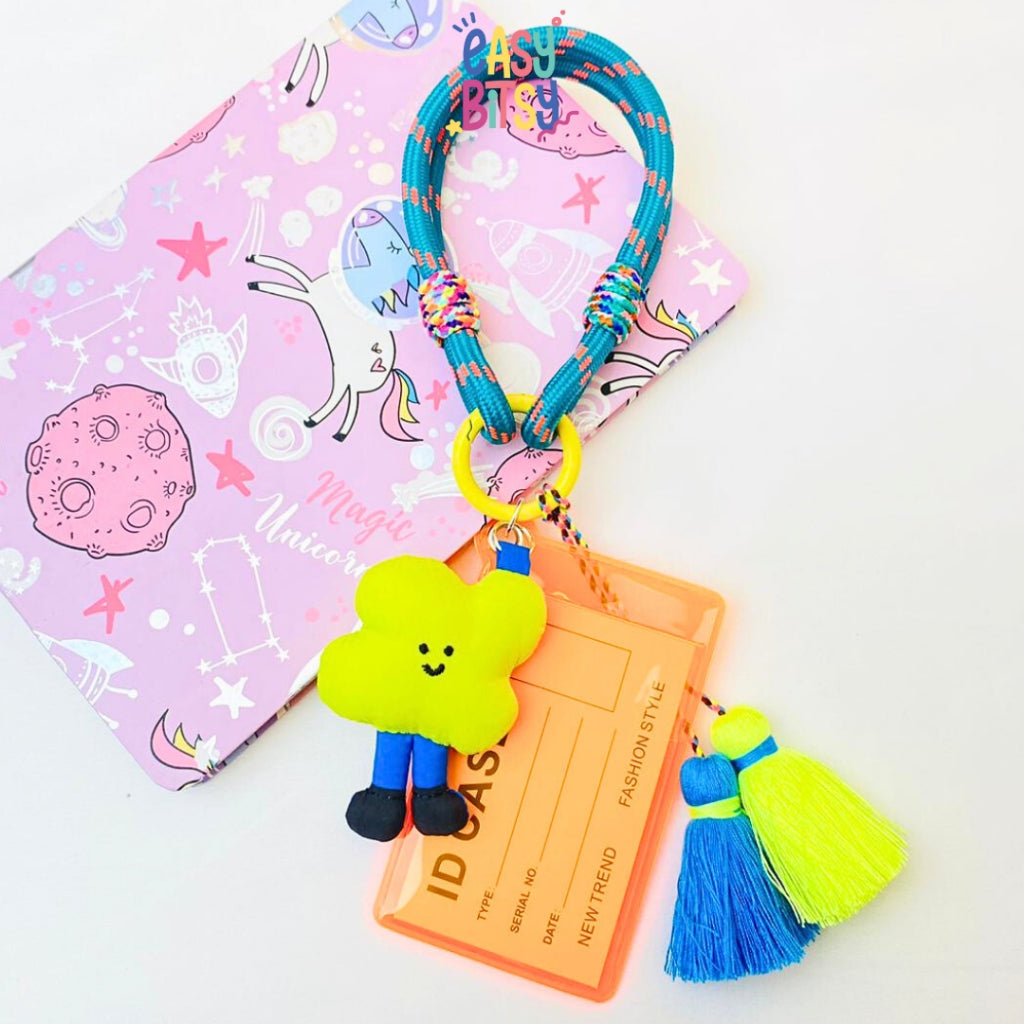 Easy Bitsy Keychain Lanyard Korea Name Tag ID - Louis Card Bag Tidak ada merek