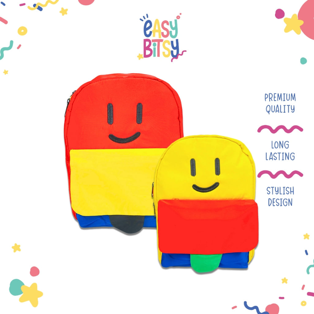 Easy Btsy Tas Ransel Anak Paud Tk 3 Color - Smiley Tidak ada merek