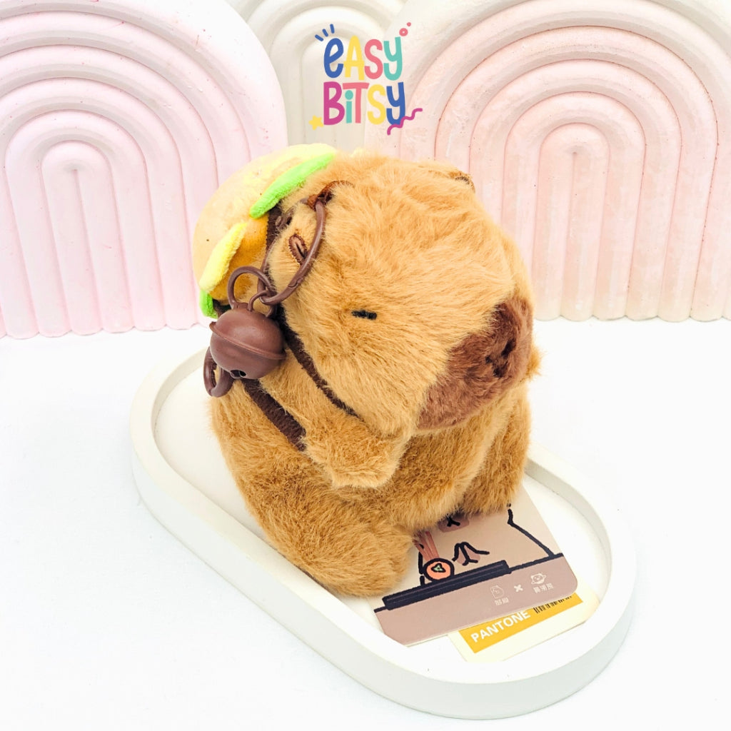 Easy Bitsy Keychain Gantungan Karakter Capy Bara - Original Capybara