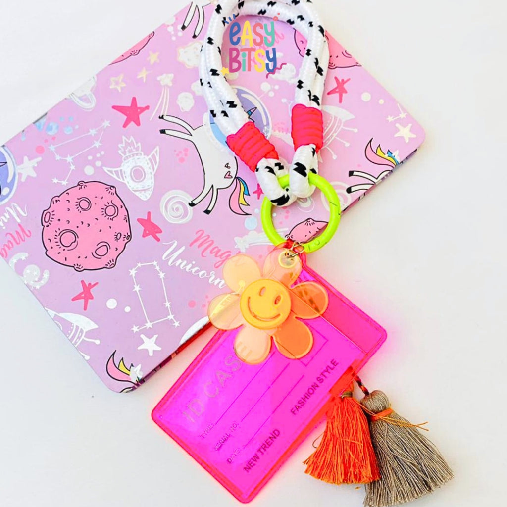Easy Bitsy Keychain Lanyard Korea Name Tag ID - Louis Card Bag Tidak ada merek