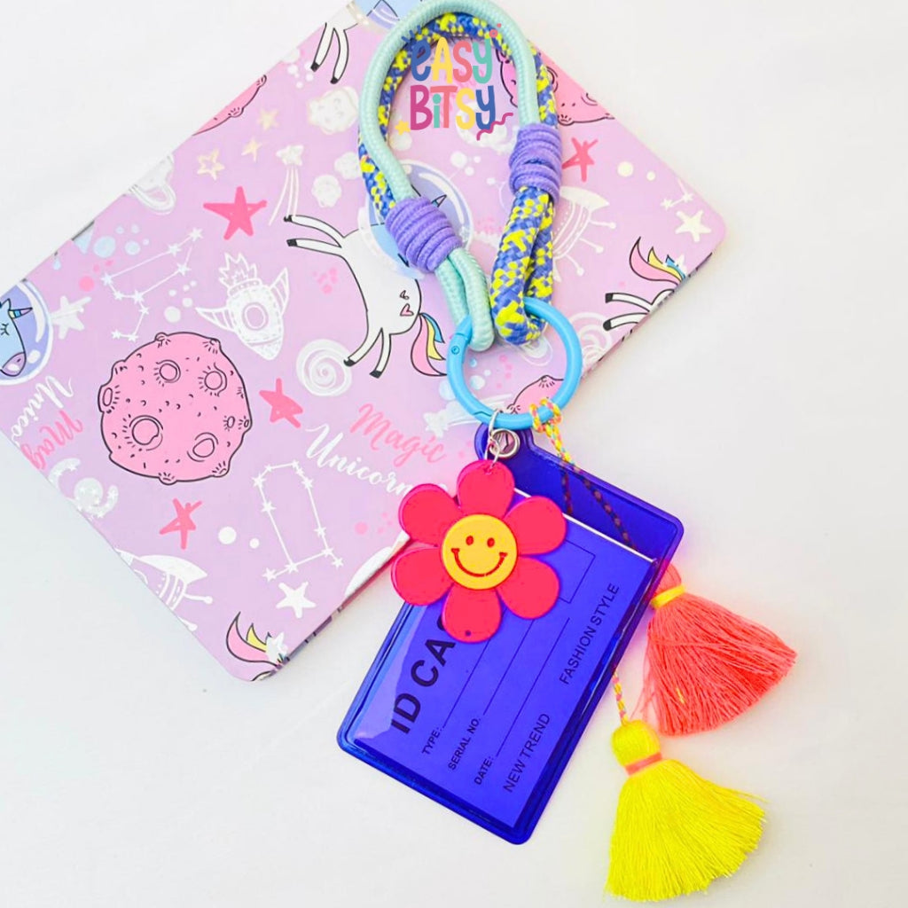 Easy Bitsy Keychain Lanyard Korea Name Tag ID - Louis Card Bag Tidak ada merek