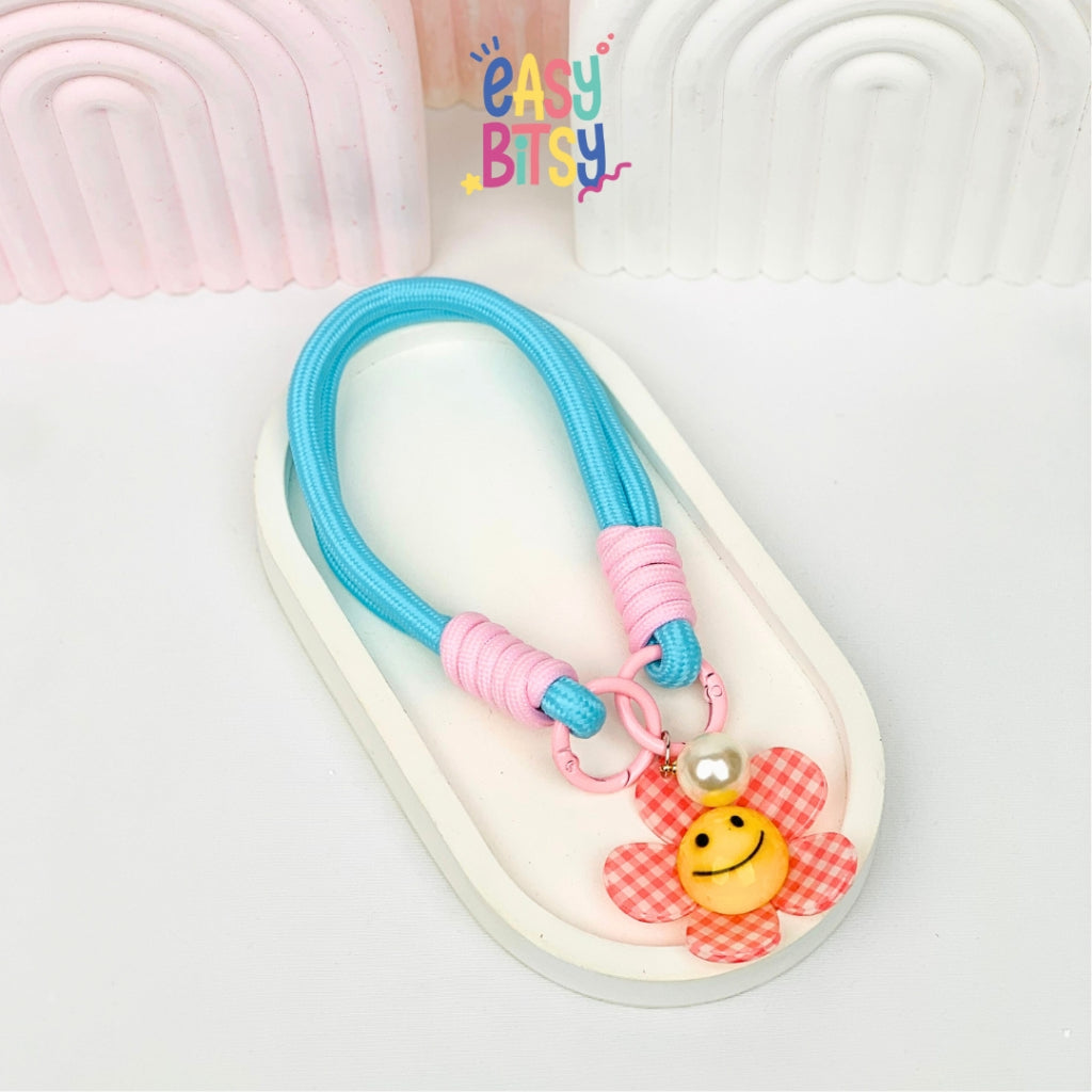 Easy Bitsy Keychain Gantungan Flower Tidak ada merek