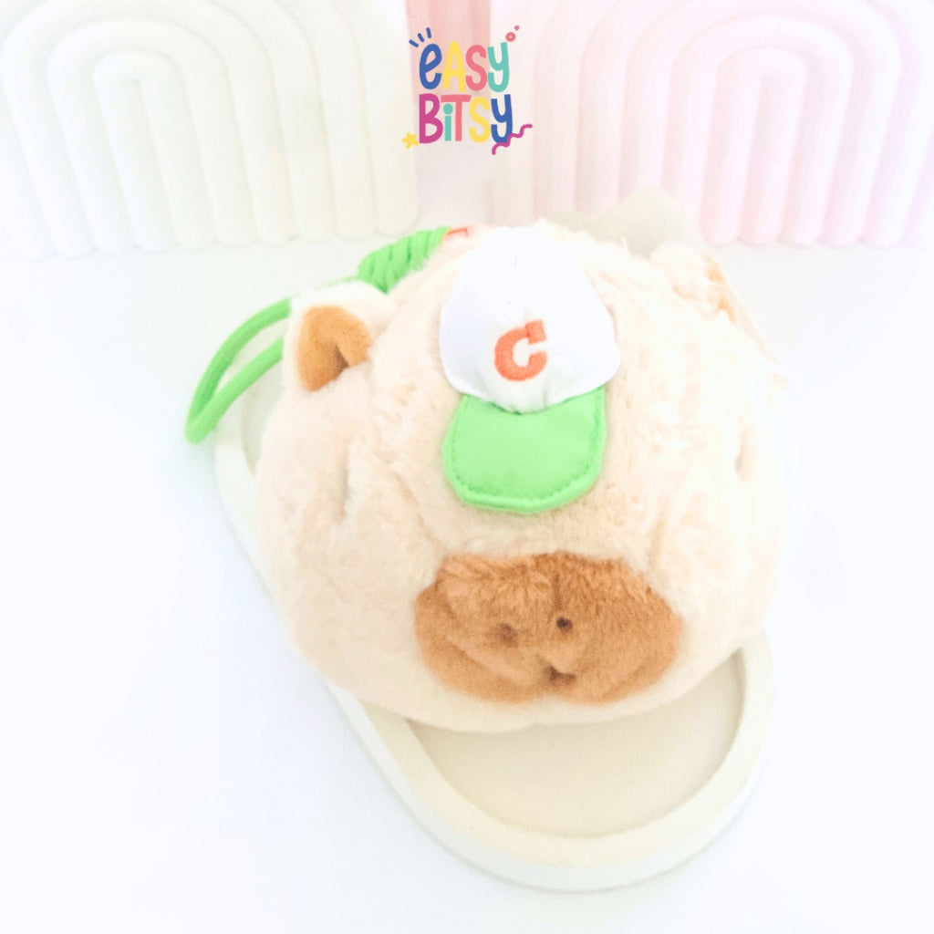 Easy Bitsy Keychain Gantungan Karakter Capy Bara - Original Capybara