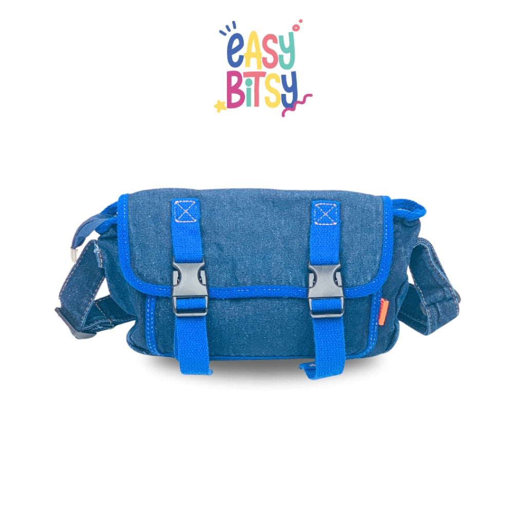 Waist Bag Tas Selempang Denim Remaja Tidak ada merek