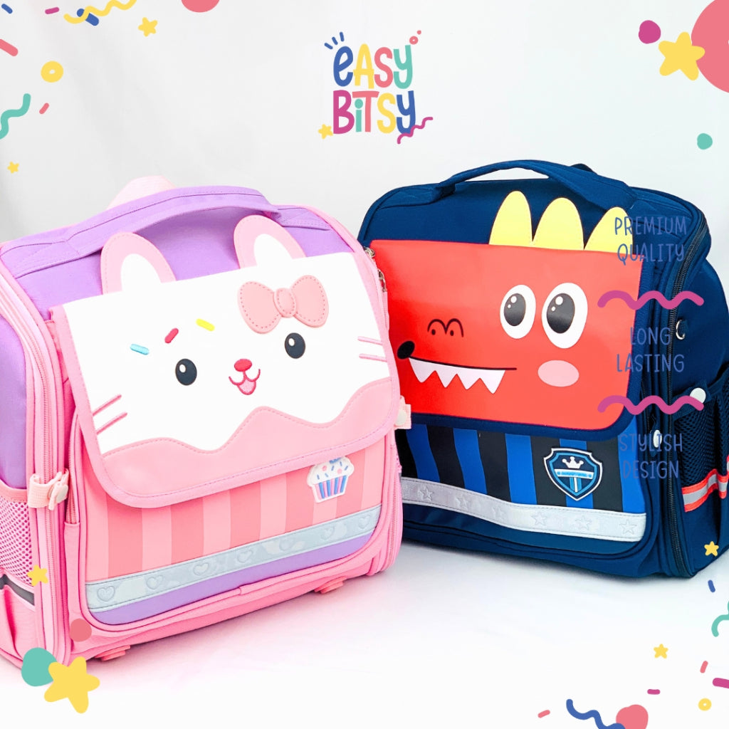 Easy Bitsy Tas Anak Sekolah Karakter TK SD - Shizuka