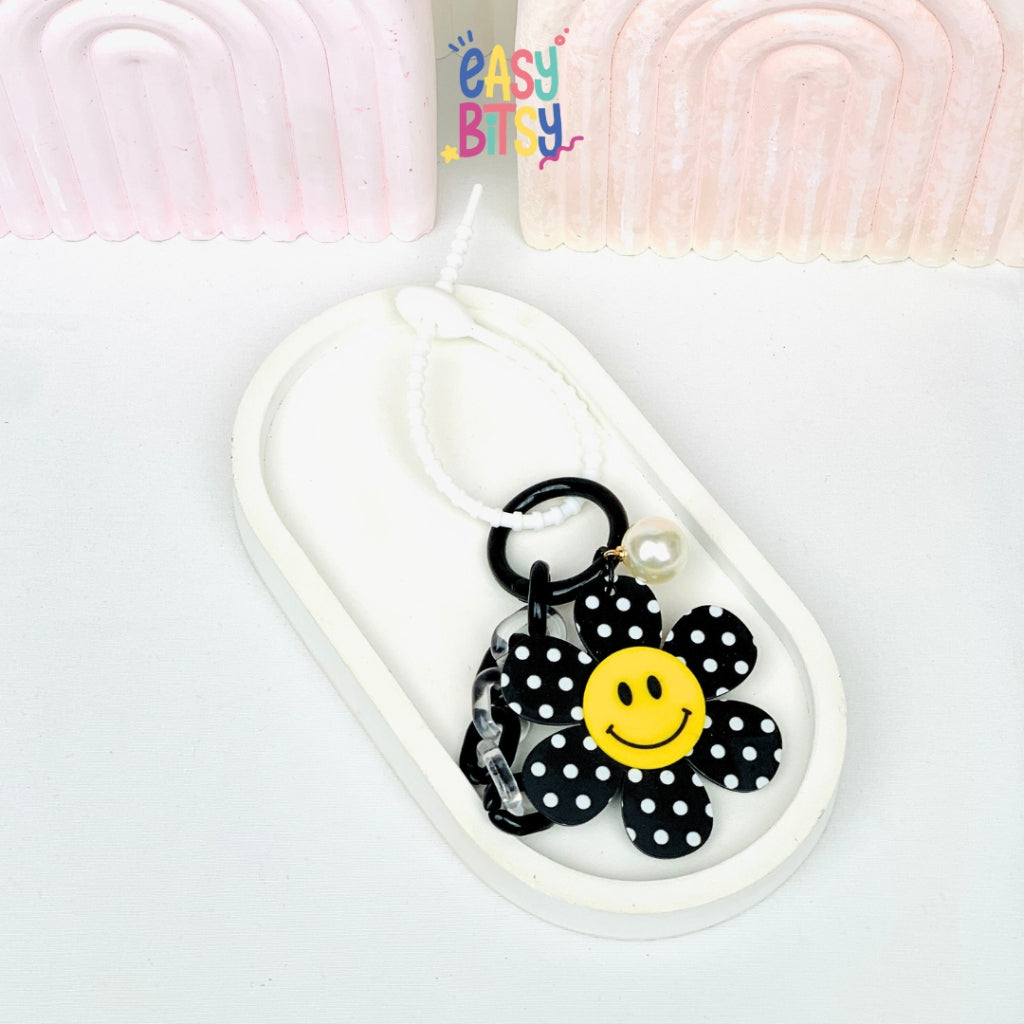 Easy Bitsy Keychain Gantungan Flower Tidak ada merek