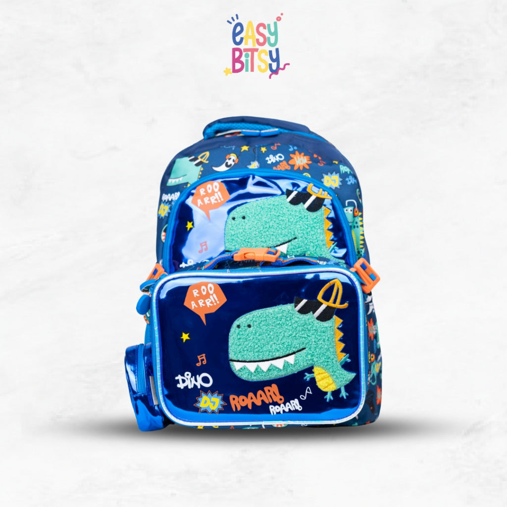Easy Bitsy One Set Tas Sekolah Lunch Bag Dompet Mini Tidak ada merek