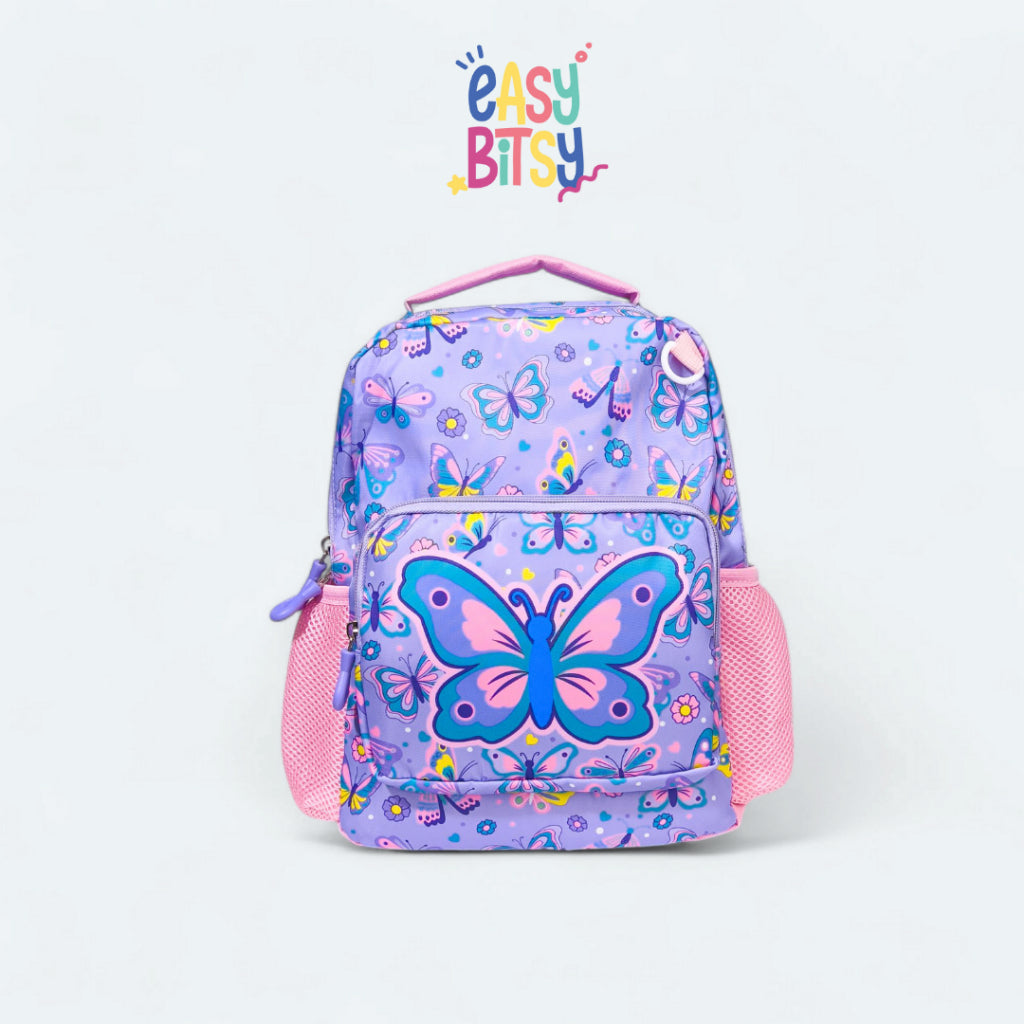 Easy Bitsy Tas Ransel Backpack Anak Laki-Laki Perempuan TK-SD Astronot, Transportasi, Dino, Cat, Butterfly, Unicorn - Kai Tidak ada merek