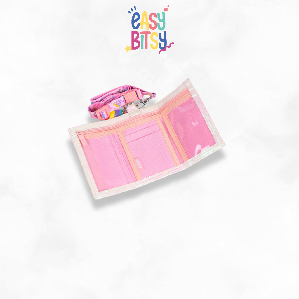 Easybitsy Dompet MIni Strap 3 Lipat NON 3D Characters Anak Perempuan PAUD-SD - Nina Tidak ada merek