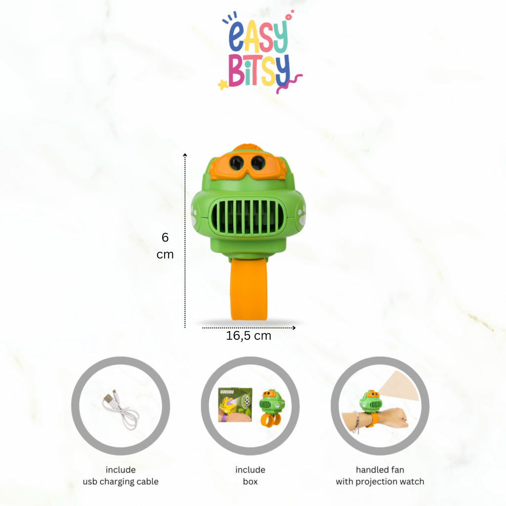 Easybitsy Kipas Angin | Fan Characters | Portable USB Nobrand