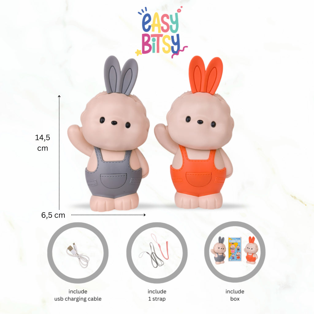 Easybitsy Kipas Angin | Fan Characters | Portable USB Nobrand