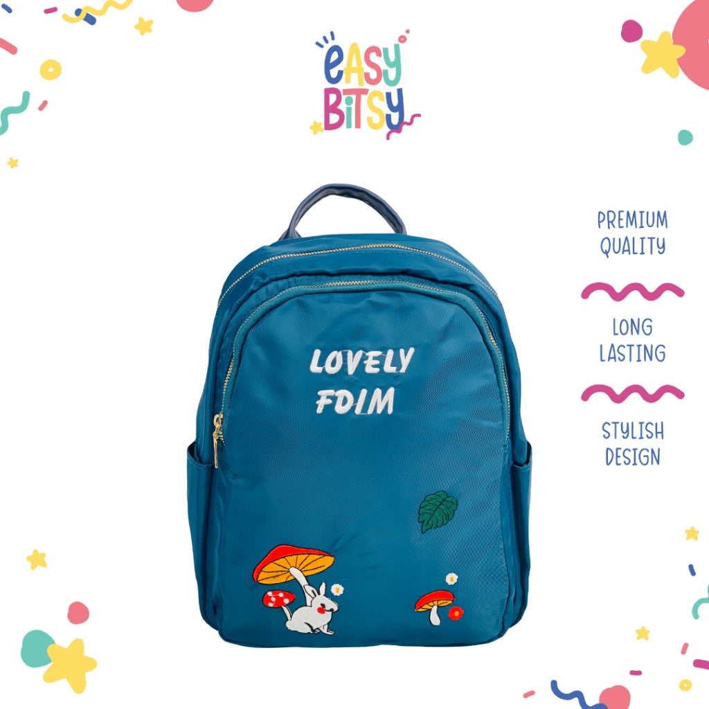 Easybitsy Tas Ransel Wanita Backpack 2 Resleting - FDIM Tidak ada merek
