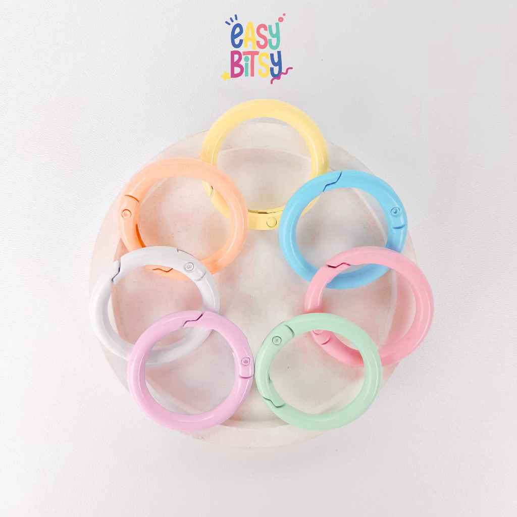 Easybitsy Gantungan Tas Anak | Custom Inisial Anak | Souvenir Ultah Anak (BISBAN 12CM TIDAK UNTUK TUMBLER) Tidak ada merek