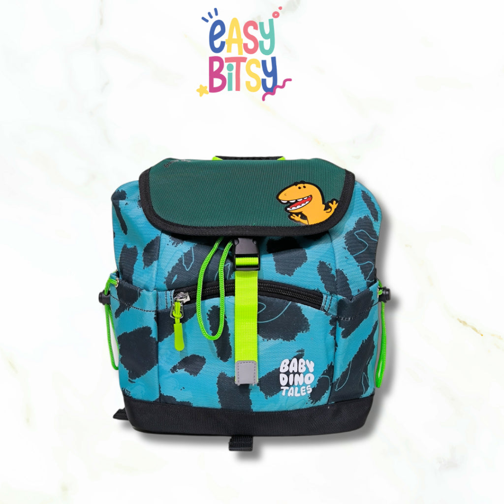 Easy Bitsy Tas Ransel Serut Backpack Anak Laki-Laki PAUD-TK - Dino Tales Tidak ada merek