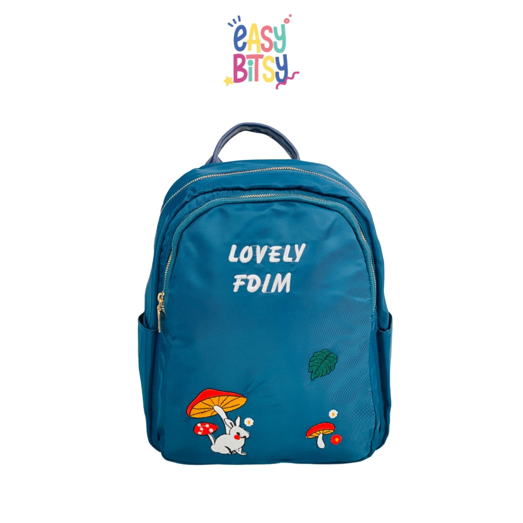 Easybitsy Tas Ransel Wanita Backpack 2 Resleting - FDIM Tidak ada merek