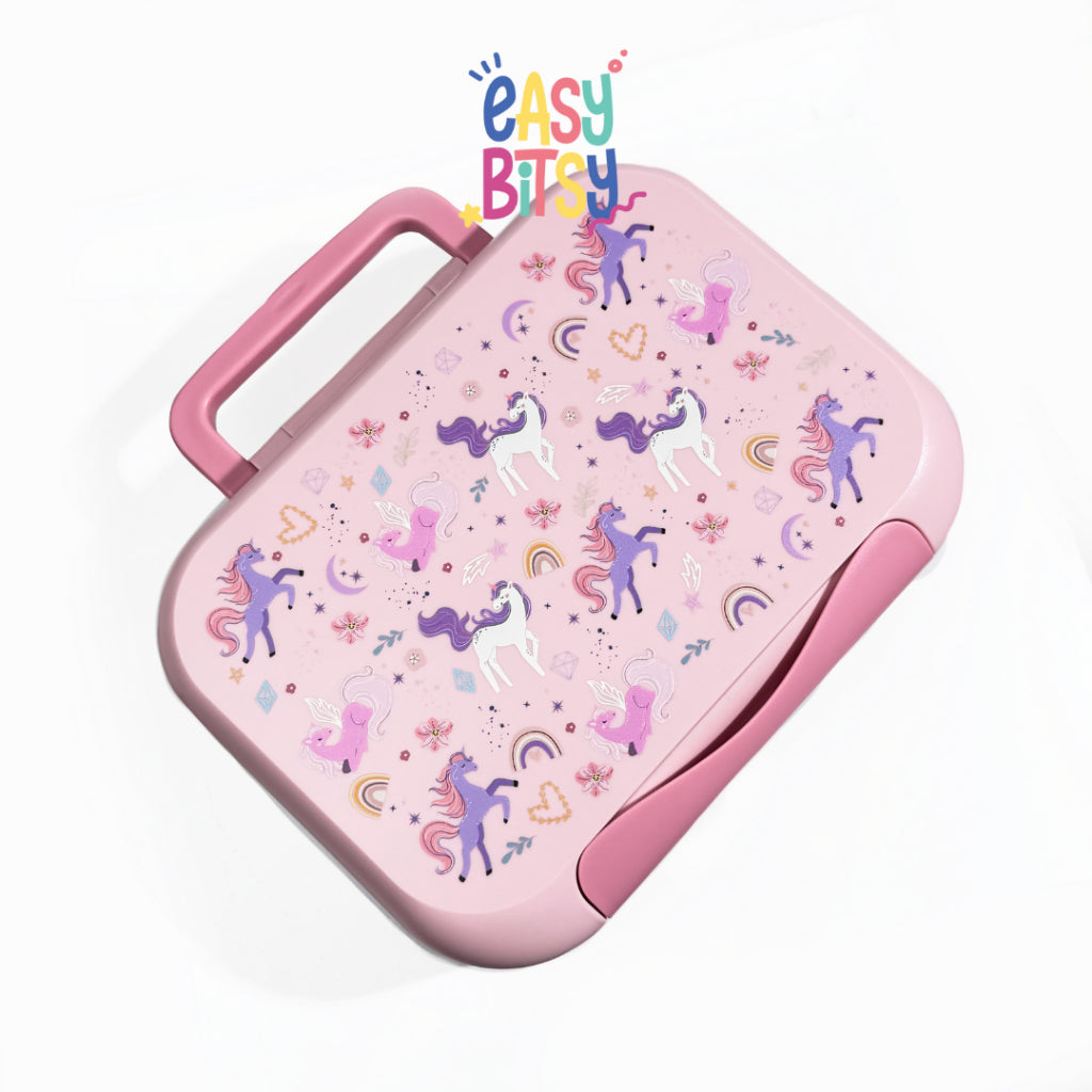 Easybitsy Kotak Bekal Lunch Box Tempat Makan PP Anak Laki-Laki Perempuan - Kaido Tidak ada merek