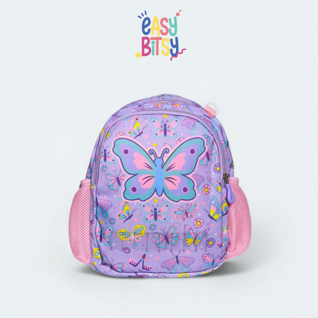 Easy Bitsy Tas Ransel Backpack Anak Laki-Laki Perempuan TK-SD Astronot, Transportasi, Dino Cat, Butterfly, Unicorn - Ola Tidak ada merek