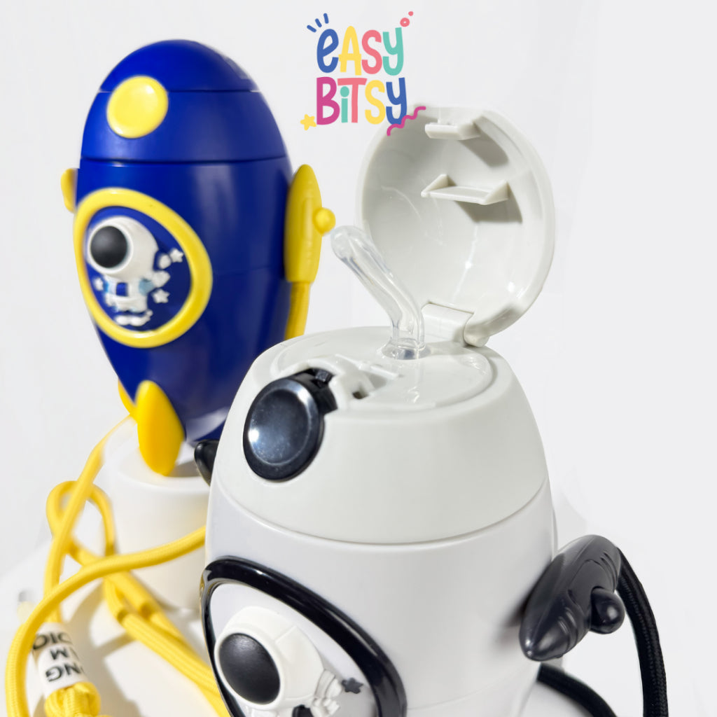 Easybitsy Botol Minum Water Bottle 500ML Mini Rocket Cup Anak Laki-Laki - Sabo Tidak ada merek