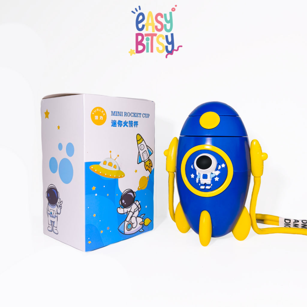 Easybitsy Botol Minum Water Bottle 500ML Mini Rocket Cup Anak Laki-Laki - Sabo Tidak ada merek