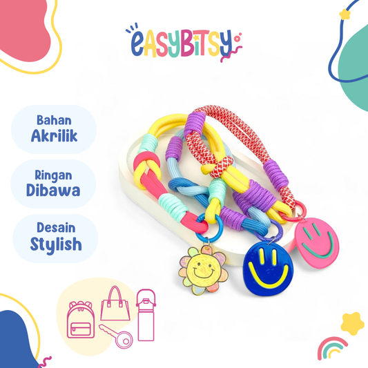 7 Gantungan Kunci Akrilik Lucu untuk Tas Anak Easy Bitsy Official Store