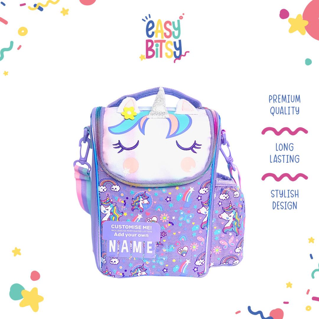 Easybitsy Tas Bekal Lunch Bag Box Tempat Makan Anak Perempuan TK - SD Unicron, Cat, Mermaid - Shifu Tidak ada merek