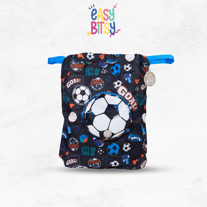 Easybitsy Tas Ransel Serut Renang TK-Remaja Anak Laki-Laki Perempuan Shark, Dino, Mermaid, Unicorn - Tilly Tidak ada merek