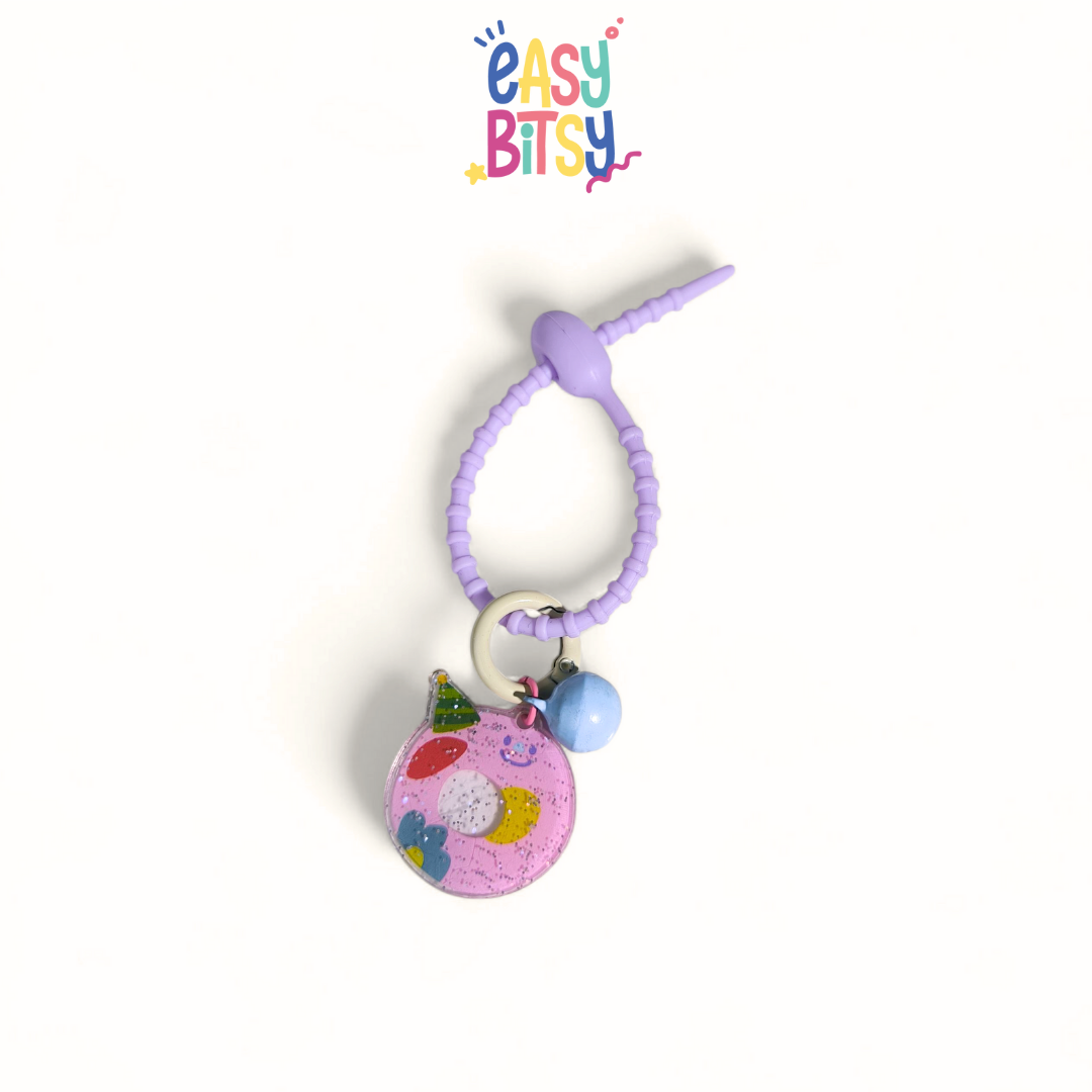 Easy Bitsy Keychain Alphabet Akrilik Nama Keren Tidak ada merek
