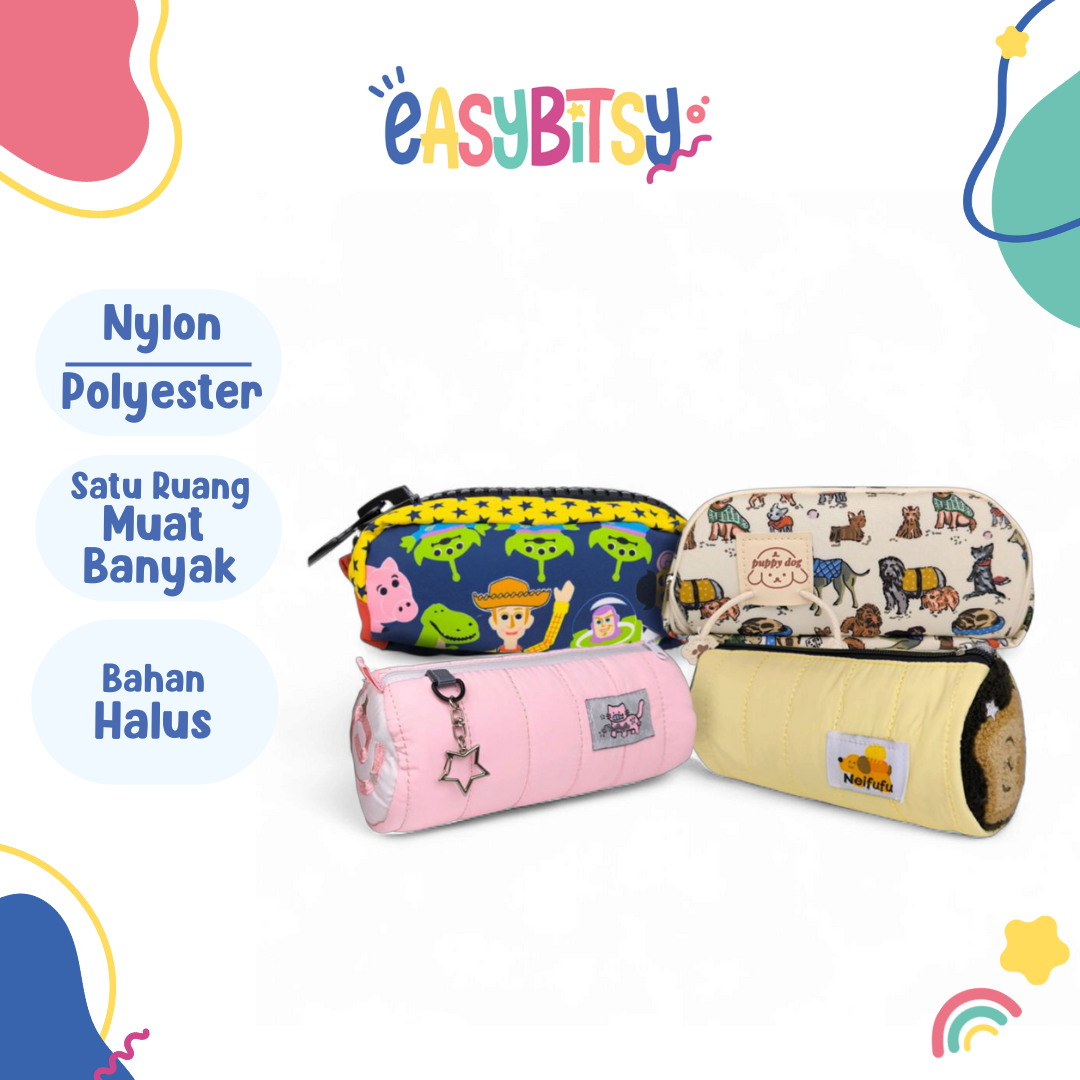 Easy Bitsy Pencil Case Tempat Pensil Karakter Toy Story CapyBara Cake - Talley Tidak ada merek