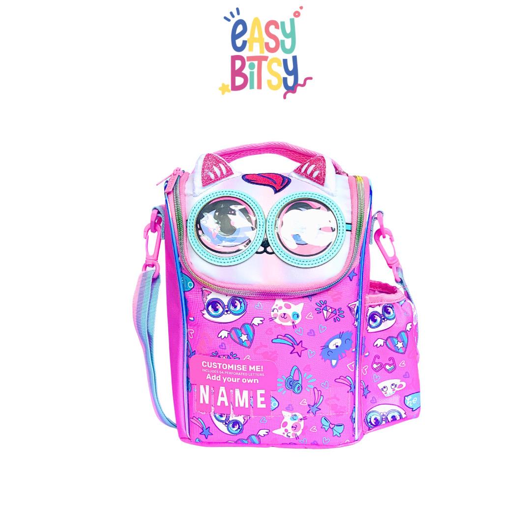 Easybitsy Tas Bekal Lunch Bag Box Tempat Makan Anak Perempuan TK - SD Unicron, Cat, Mermaid - Shifu Tidak ada merek