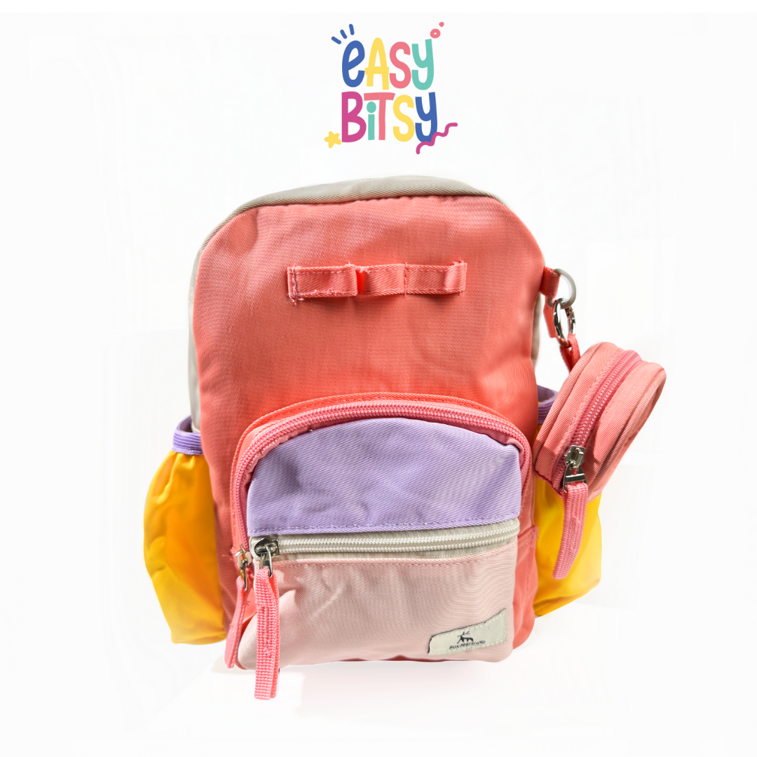Easybitsy Tas Ransel Backpack Sekolah Flintstone Kecil Anak Laki-Laki Perempuan PAUD-TK - Colorful Tidak ada merek