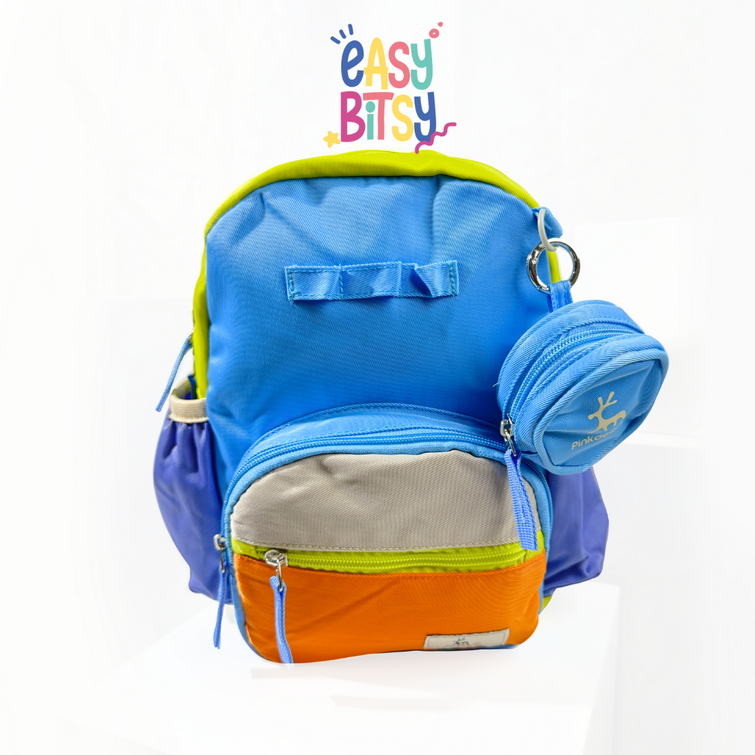 Easybitsy Tas Ransel Backpack Sekolah Flintstone Kecil Anak Laki-Laki Perempuan PAUD-TK - Colorful Tidak ada merek