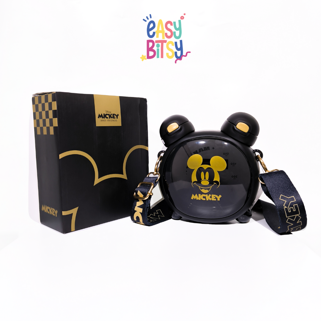 Easybitsy Tas Ransel Mini Backpack Botol Minum Mickey Mouse x Black Edition Tidak ada merek