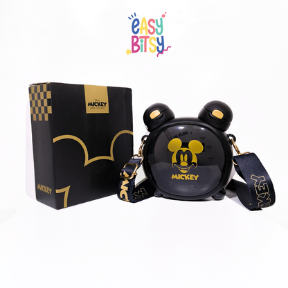 Easybitsy Tas Ransel Mini Backpack Botol Minum Mickey Mouse x Black Edition Tidak ada merek