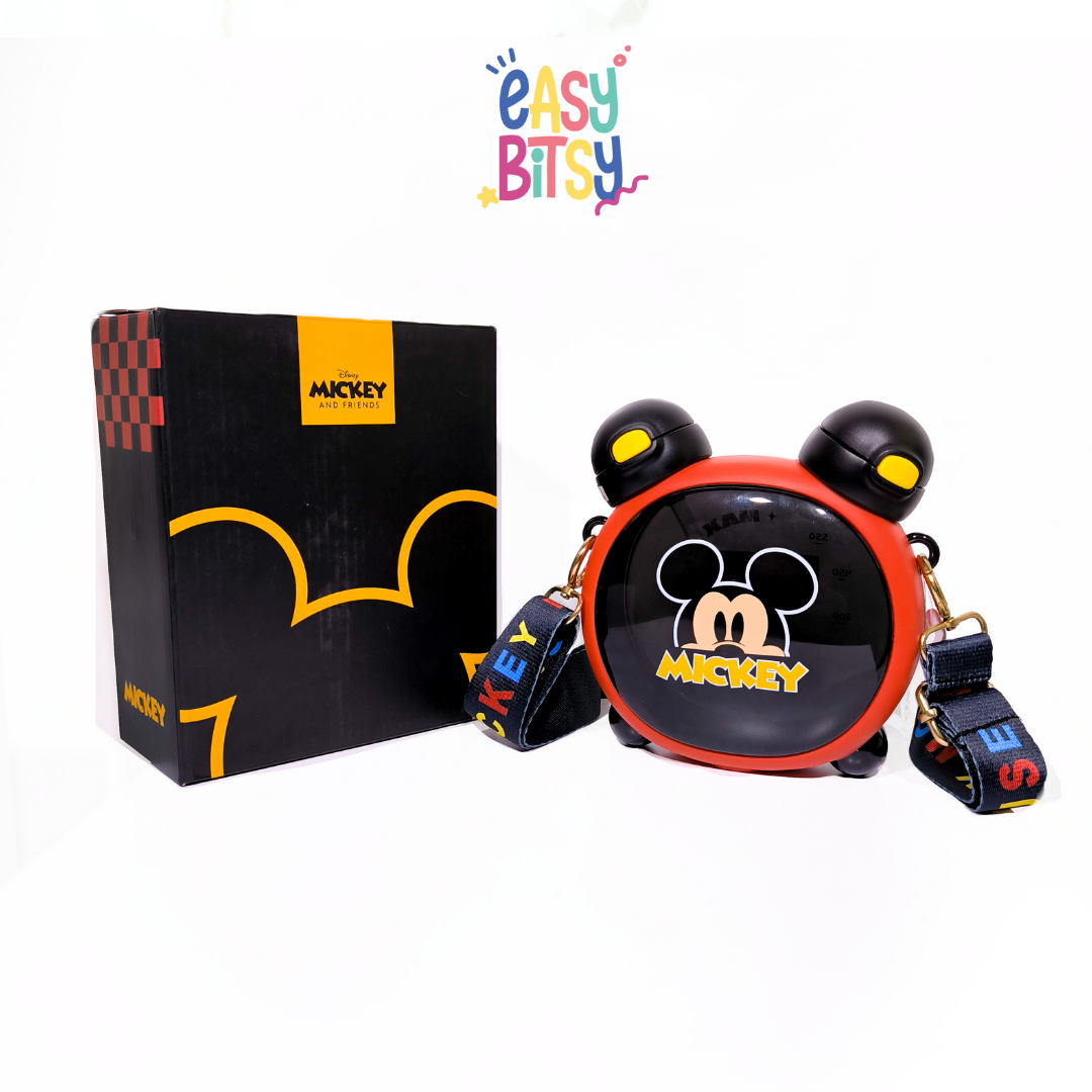 Easybitsy Tas Ransel Mini Backpack Botol Minum Mickey Mouse x Black Edition Tidak ada merek