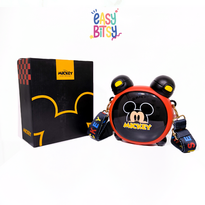 Easybitsy Tas Ransel Mini Backpack Botol Minum Mickey Mouse x Black Edition Tidak ada merek