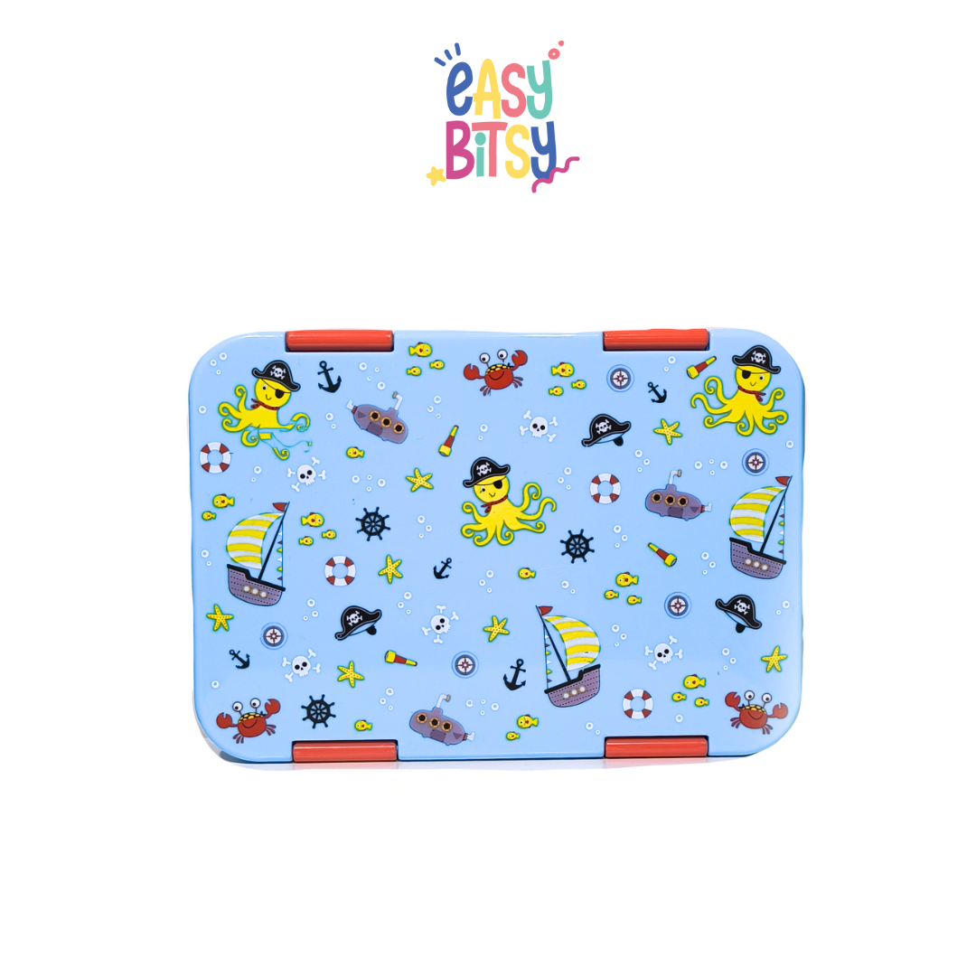 Easybitsy Kotak Bekal Lunch Box Tempat Makan Tritan Anak Laki-Laki Perempuan - Zoro Tidak ada merek