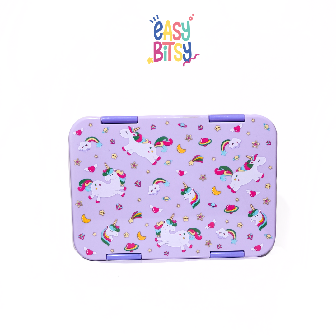 Easybitsy Kotak Bekal Lunch Box Tempat Makan Tritan Anak Laki-Laki Perempuan - Zoro Tidak ada merek