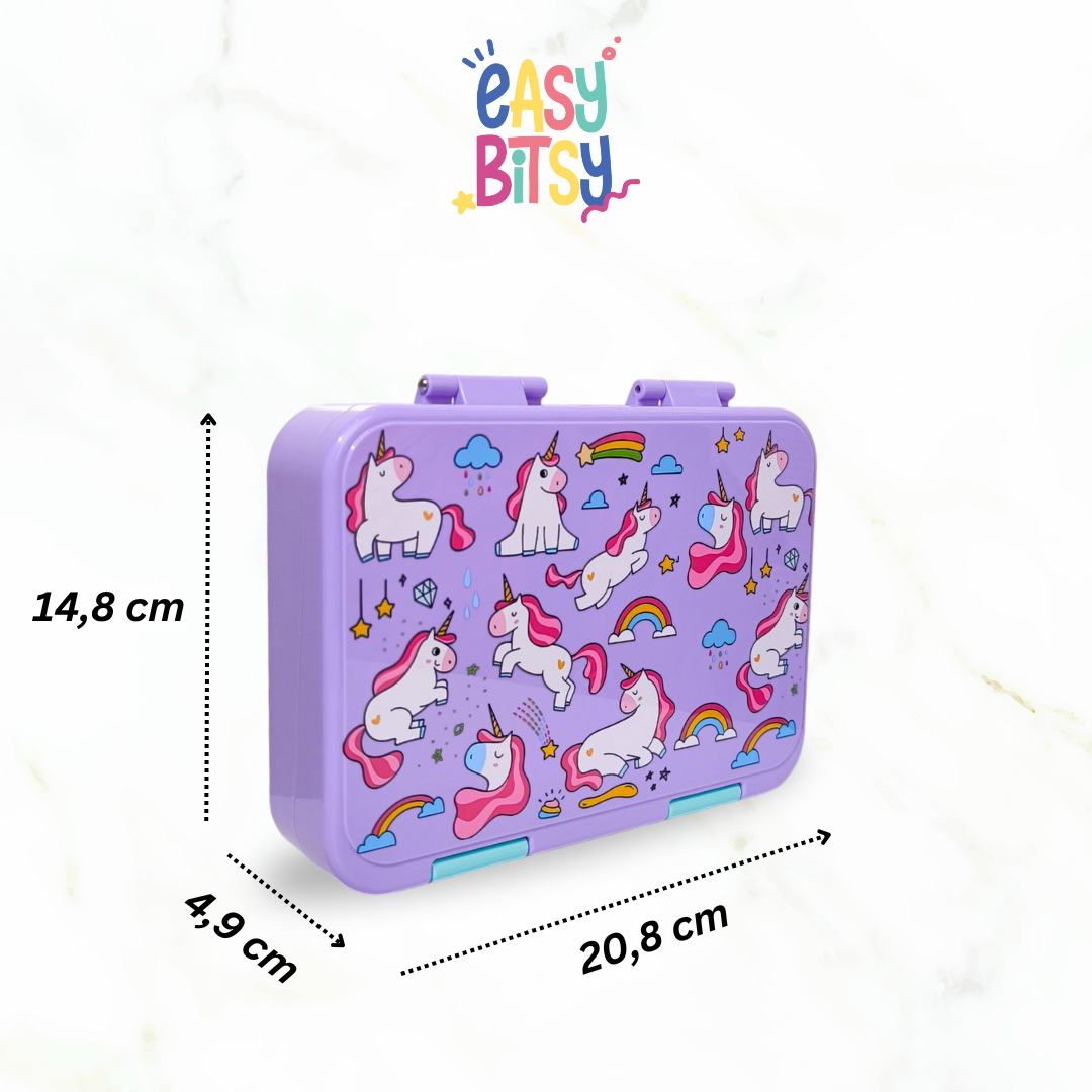 Easybitsy Kotak Bekal Lunch Box Tempat Makan Tritan Anak Laki-Laki Perempuan - Zoro Tidak ada merek