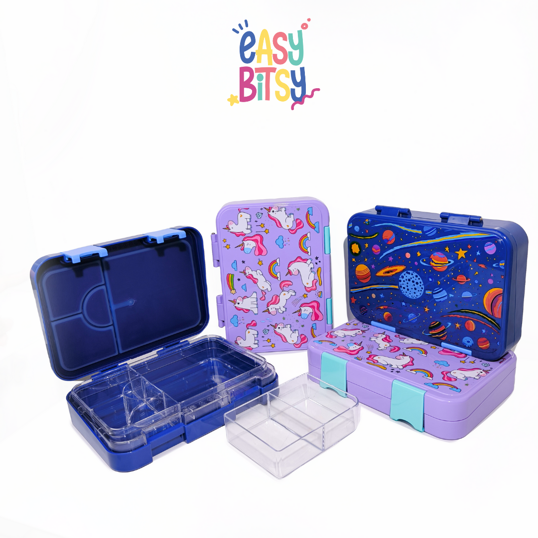 Easybitsy Kotak Bekal Lunch Box Tempat Makan Tritan Anak Laki-Laki Perempuan - Zoro Tidak ada merek
