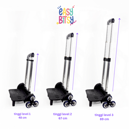 Easy Bitsy Extra Troly ( Tambahan Troly Pada Tas Ransel ) Tidak ada merek