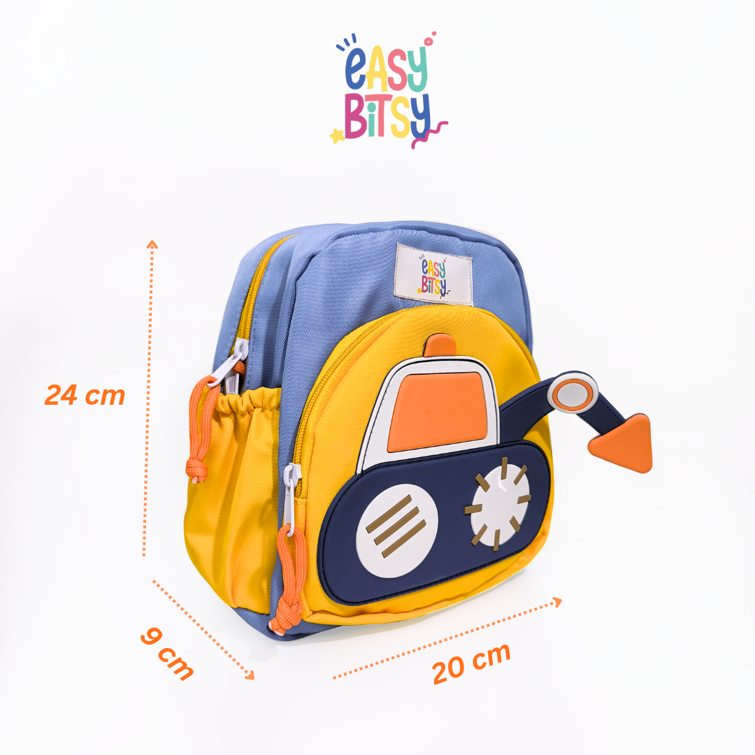 Easy Bitsy Tas Ransel Anak Paud TK - Truck Tidak ada merek