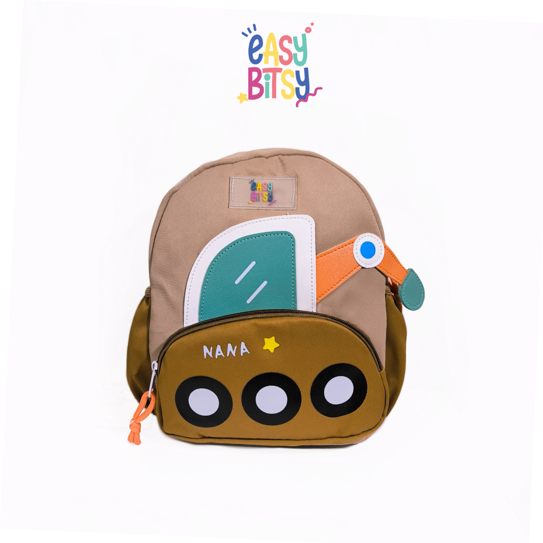 Easy Bitsy Tas Ransel Anak Paud TK - Truck Tidak ada merek