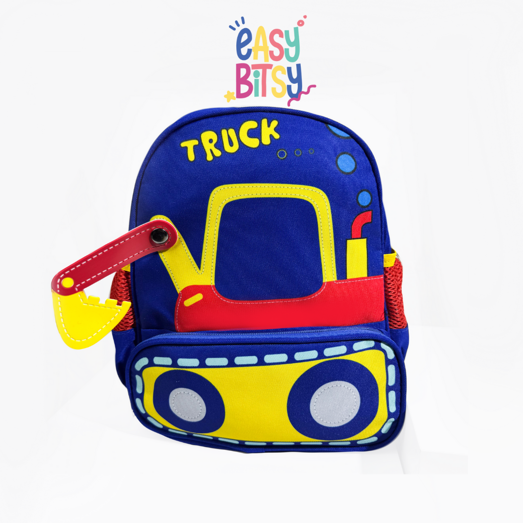 Easy Bitsy Tas Ransel Anak Paud TK - Truck Tidak ada merek